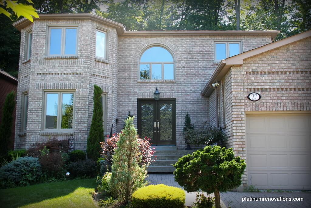 Custom windows on a home